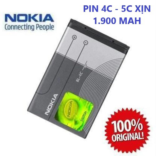 Pin Nokia 4C Nguyên Siêu Chính Hãng