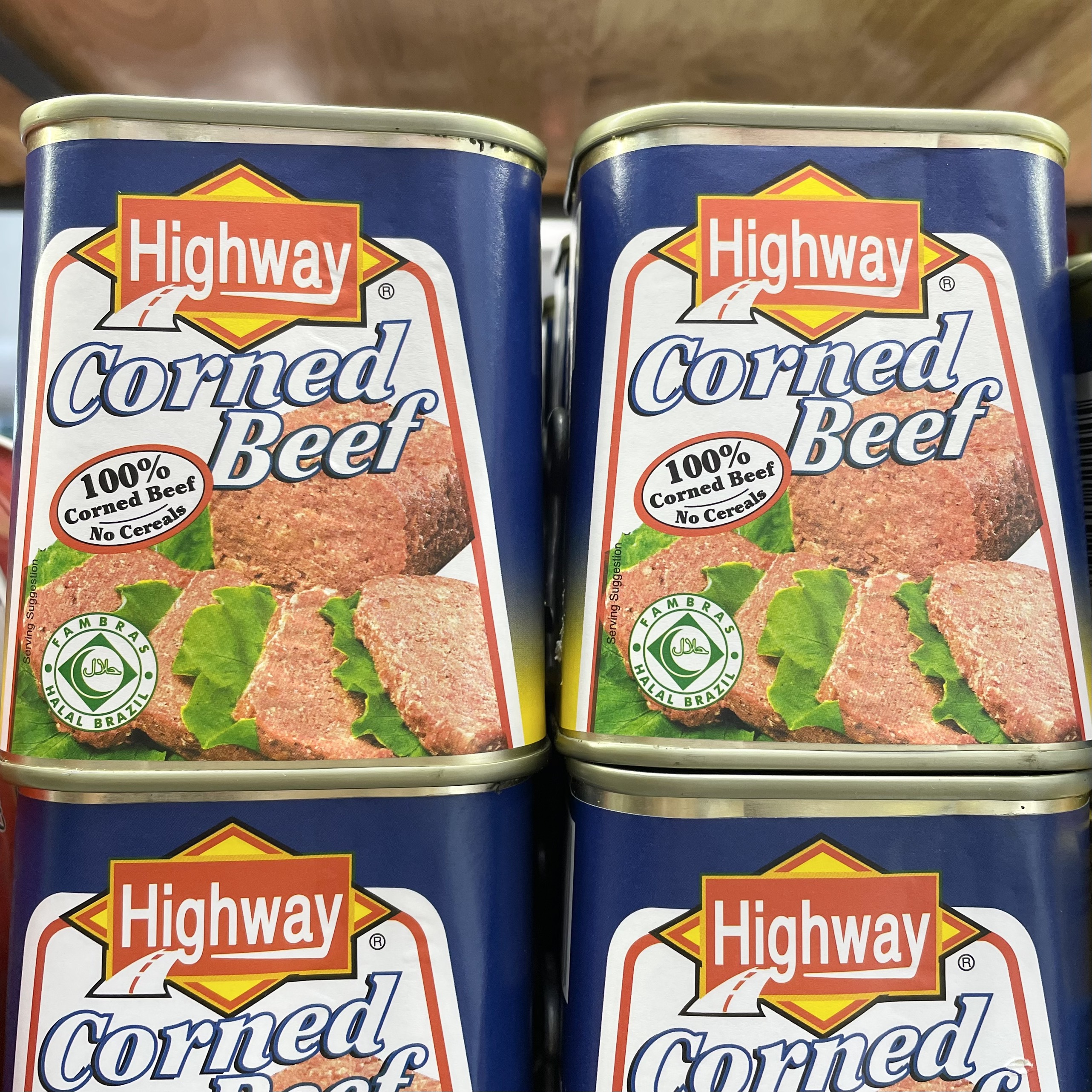 [New Date 08/2028]Thịt Bò Hầm Highway Corned Beef Hộp 340 gram Hàng Nhập