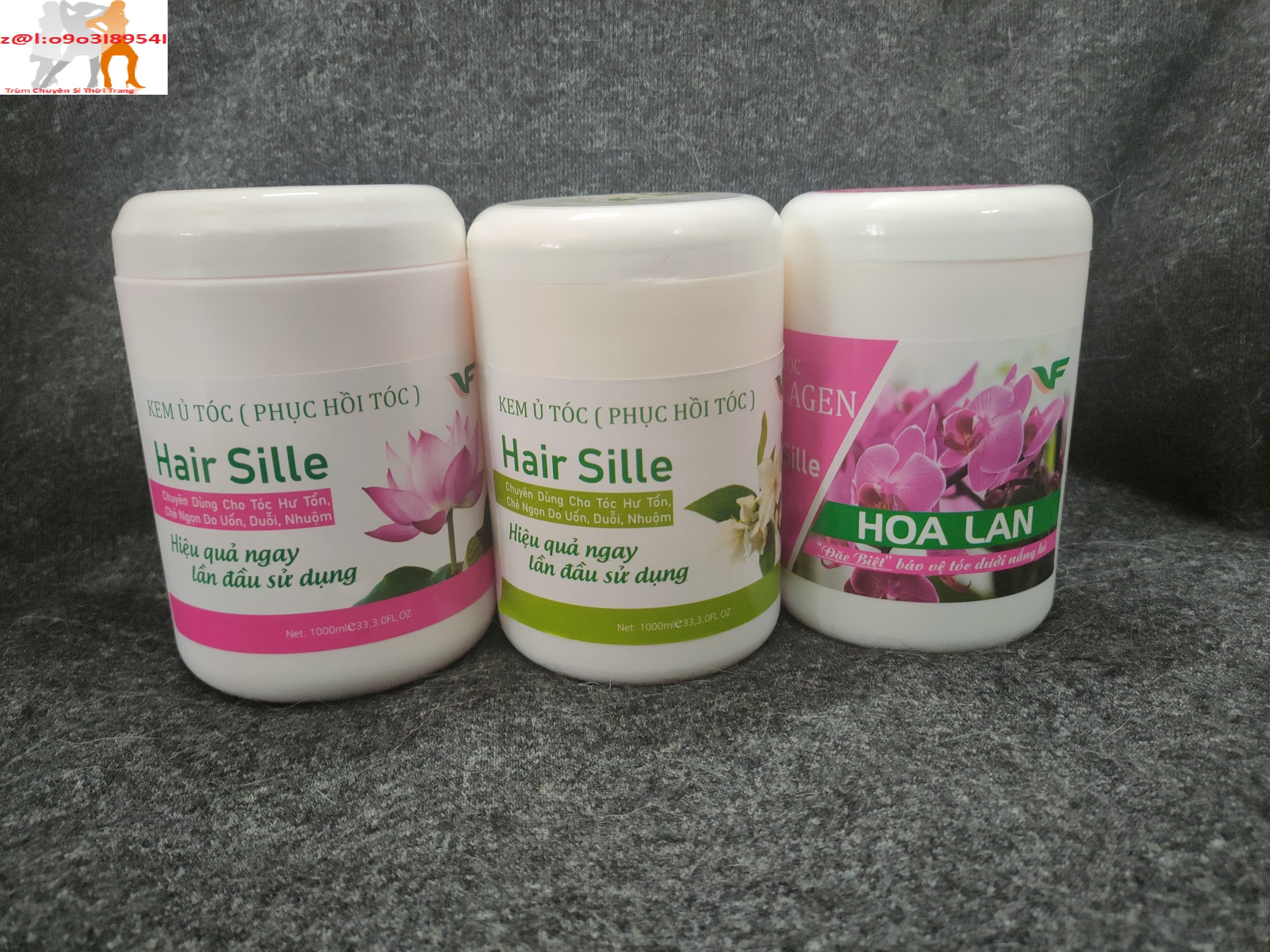 Hấp dầu hair sille 1000ml
