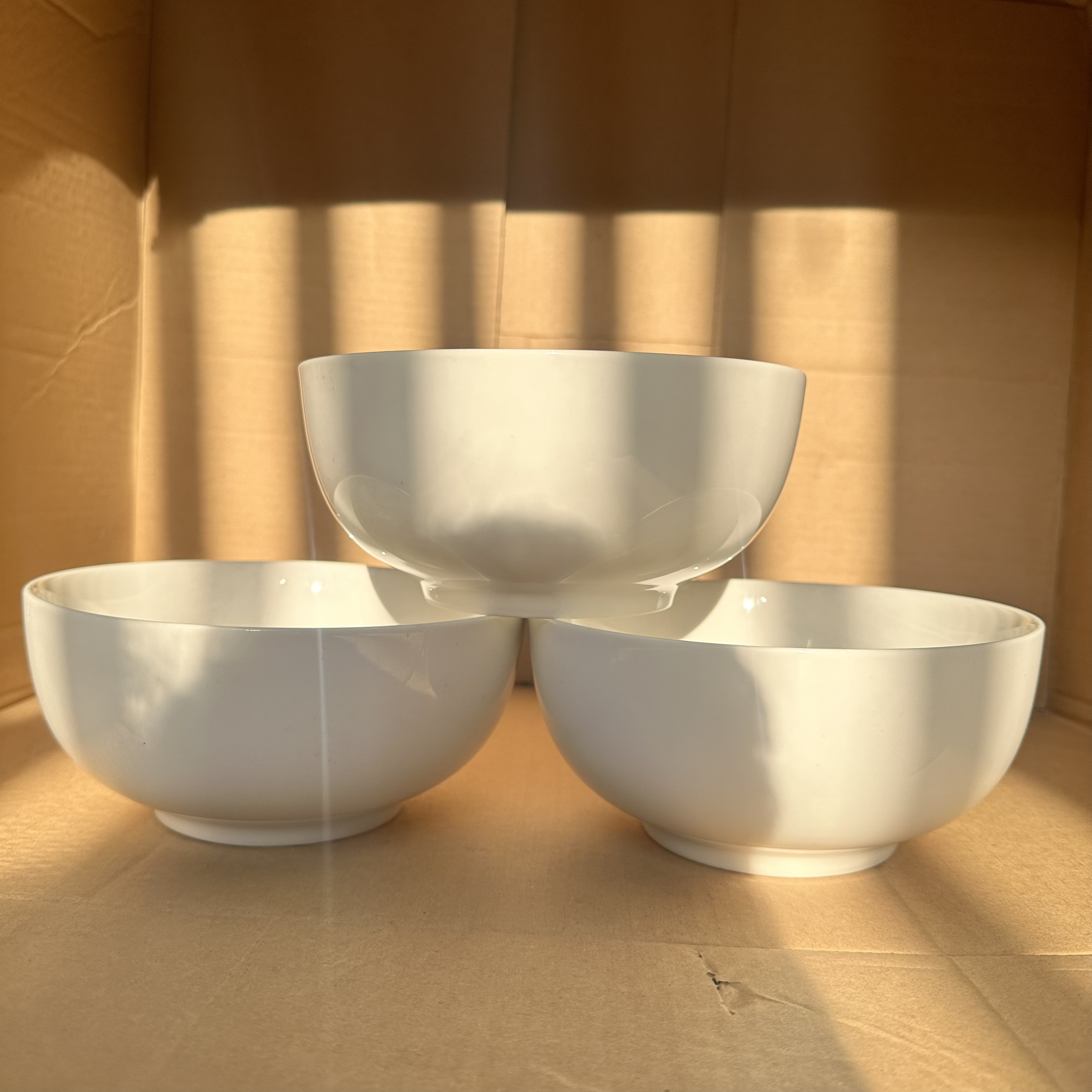 Tô SỨ trắng Minh Châu 18CM - 20 CM