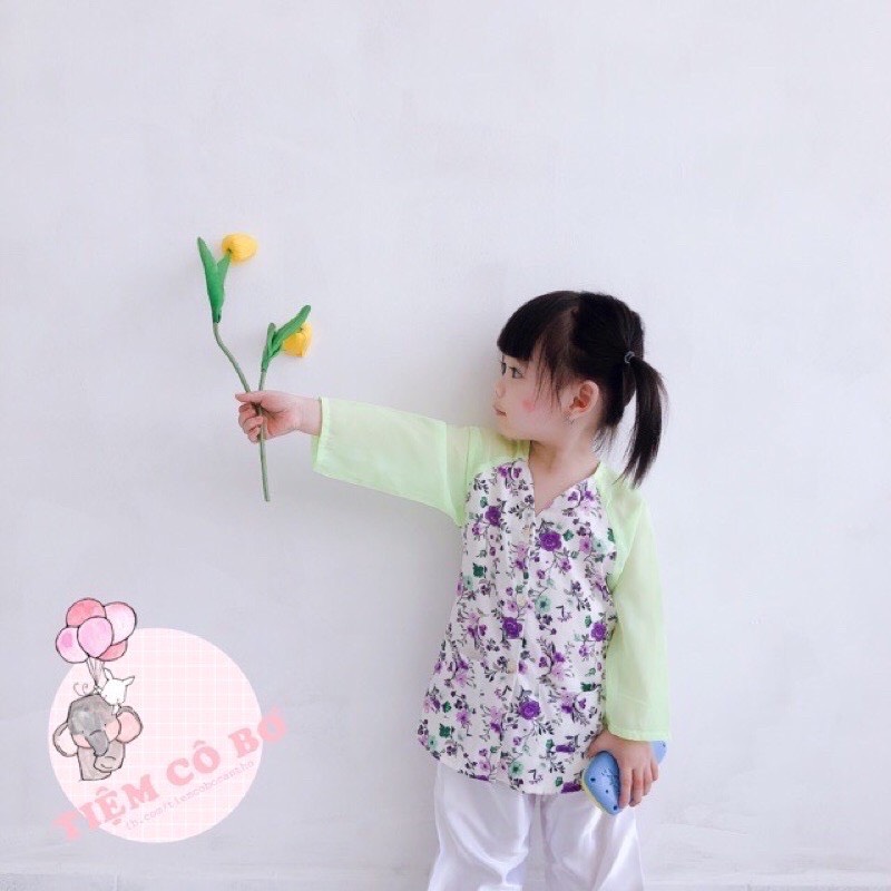 [HCM]bộ quần áo bà ba trẻ em ( đủ size- ảnh thật)