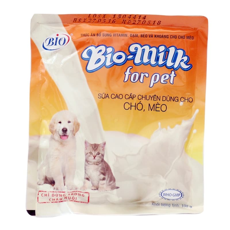 Sữa Cho Chó Mèo Bio-Milk 100g