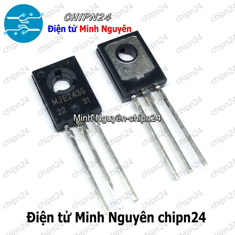 [2 con] (KT1) Transistor MJE243 TO-126 4A 100V NPN - HH007491