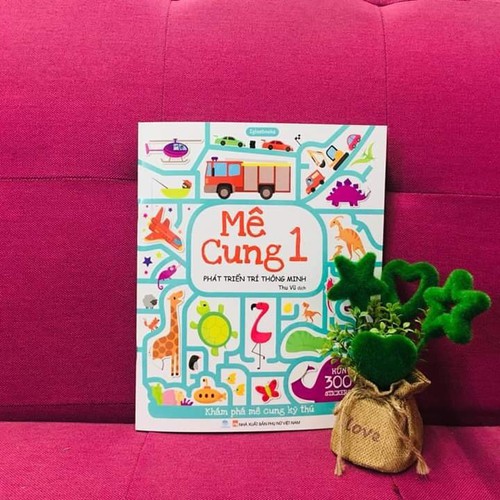 Combo Mê cung phát triển trí thông minh - 3 quyển