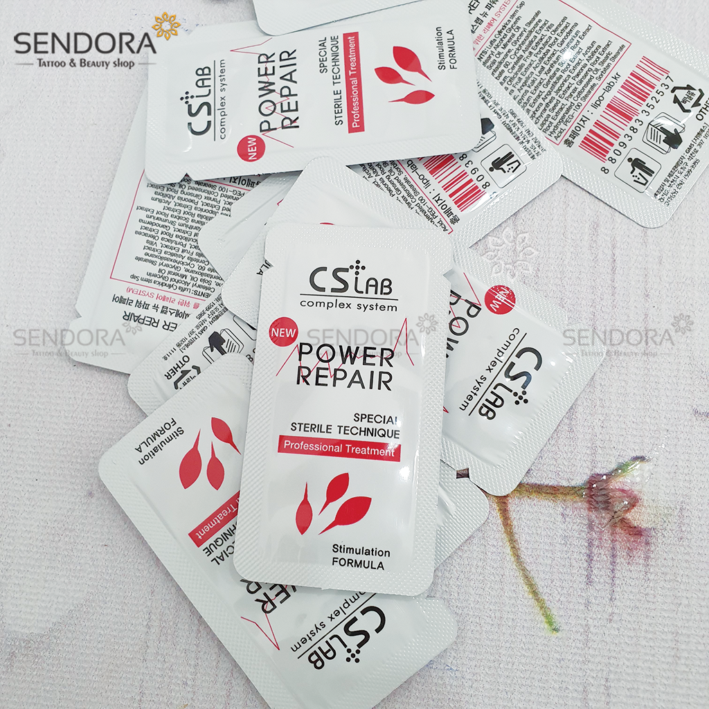 [HCM]CS LAB dưỡng da sau xăm - gói hồng (Bịch 10 gói)