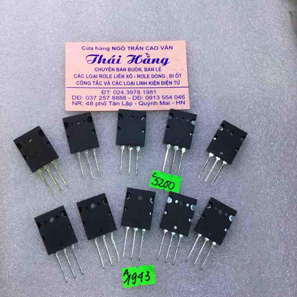 Sò công suất C5200/A1943 giá cho 1 đôi