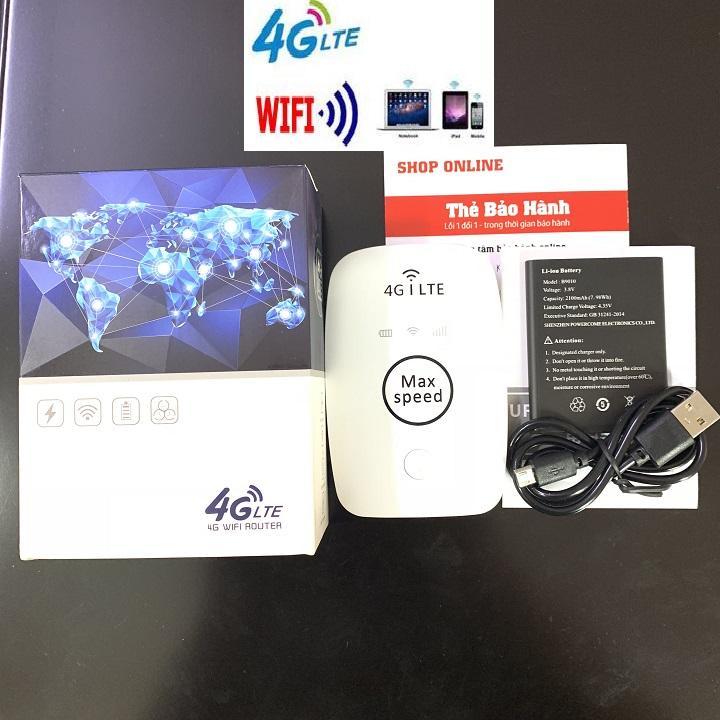 Máy Phát wifi 4G SIÊU TỐC ĐỘ CAO NHẤT VIÊT NAM