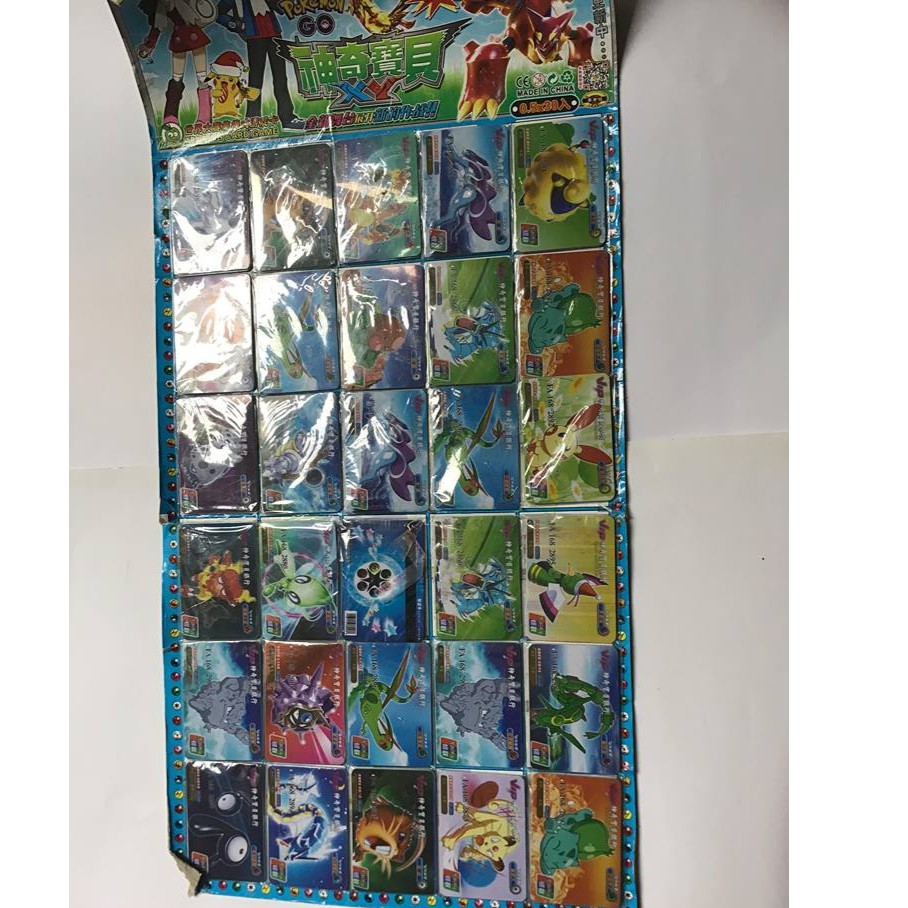 [HCM]Vỉ thẻ cứng Pokemon VIP