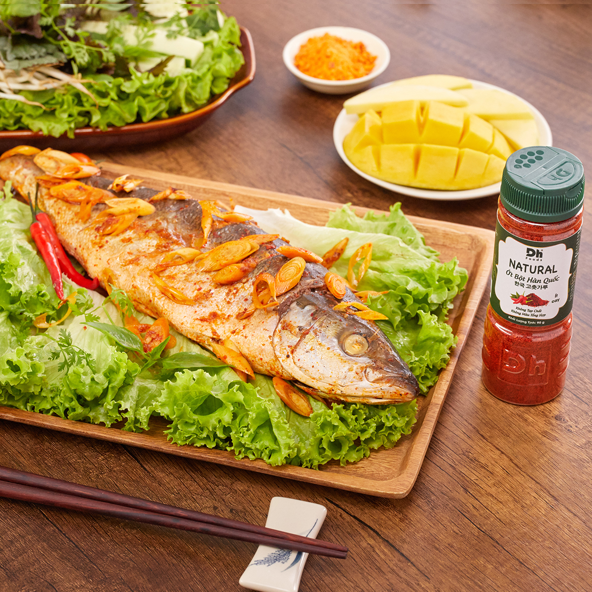 Natural Ớt bột Hàn Quốc 80g Dh Foods