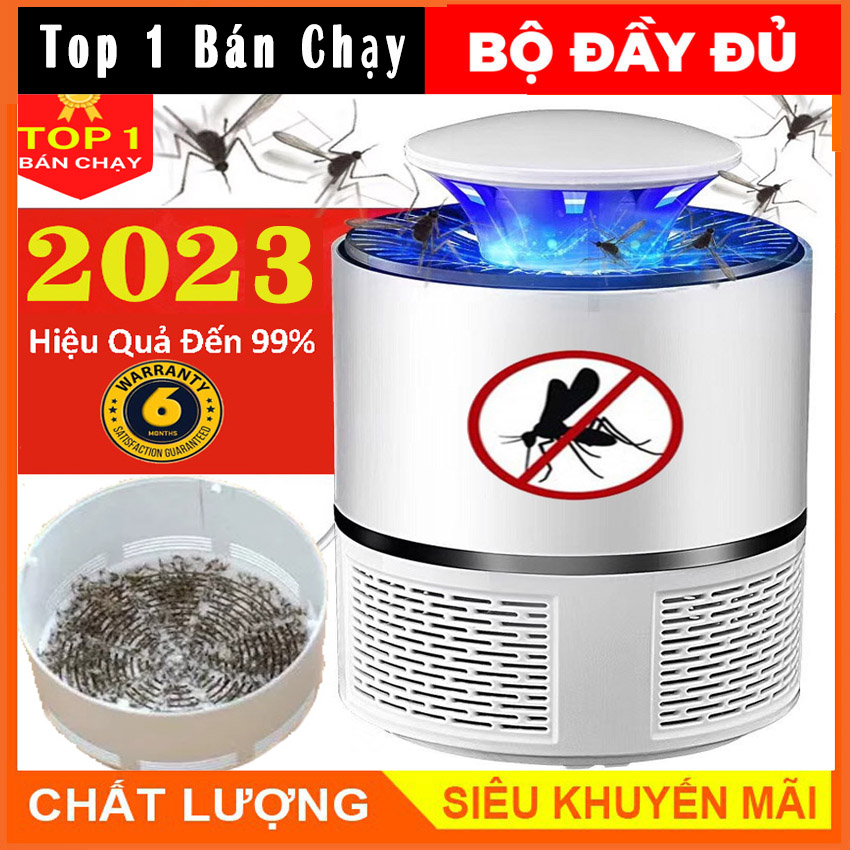 Đèn Bắt Muỗi Cảm Ứng Ánh Sáng - Mẫu Mới 2023 Đèn bắt muỗi điện quang, đèn bắt muỗi thông minh, đèn bắt muỗi cao cấp