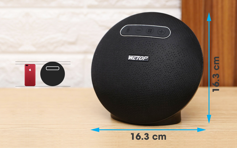 Loa Bluetooth Wetop A3 Đen ( 10W )