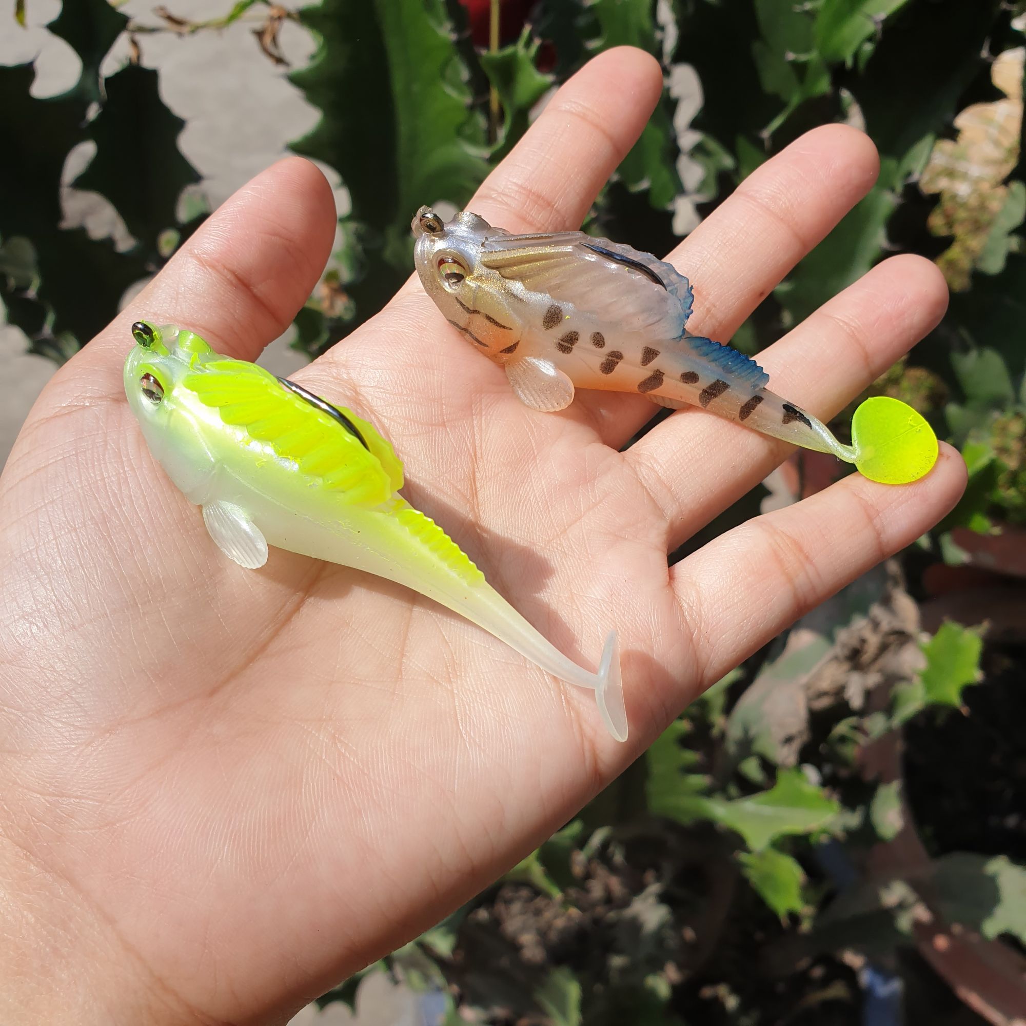 [HCM]Mồi Mềm Thòi Lòi 14gram / 7cm Màu ngẫu nhiên