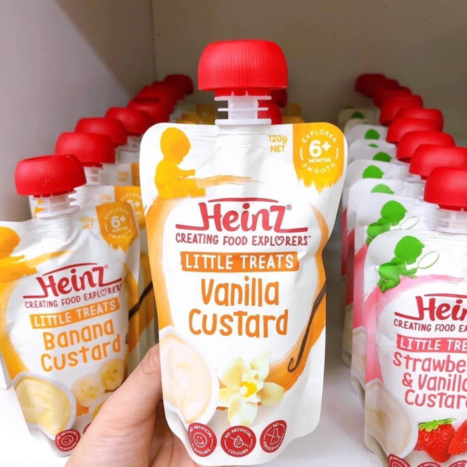 Váng sữa Heinz úc cho bé từ 6m+