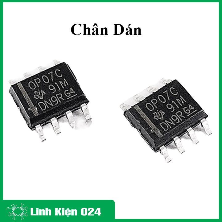 IC chức năng OPAMP OP07 DIP8/SOP8
