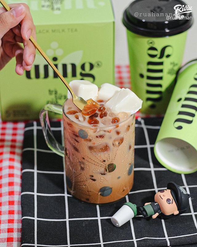 Thùng 6 cốc trà sữa wing