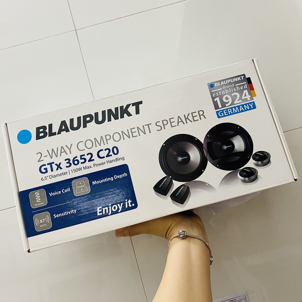 Bộ 2 Loa Cánh Ô tô Blaupunkt GTX 2652 C20 kèm 2oa treble  cho âm thanh xe hơi hoàn thiện hơn