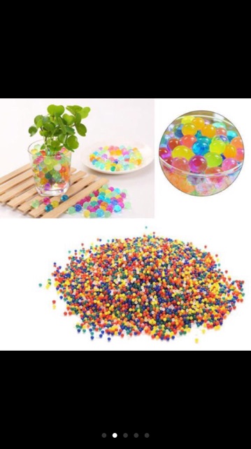 Vỉ Hạt Nở Trang Chí Bể Cá Chậu Cây Và Đồ Chơi Cho Trẻ ( Vỉ 24 Túi )