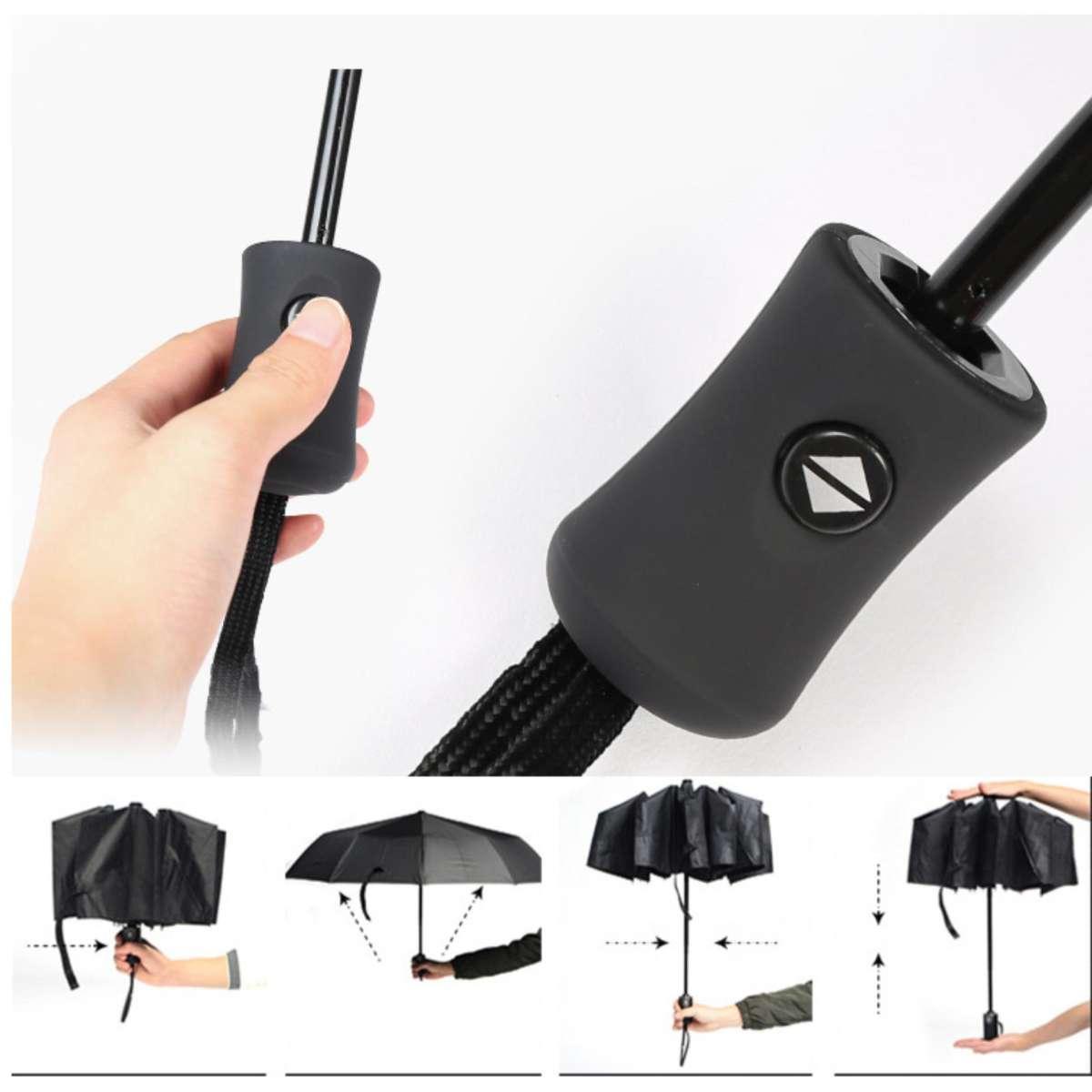 Ô đi mưa tự động đóng mở tự động 2 chiều