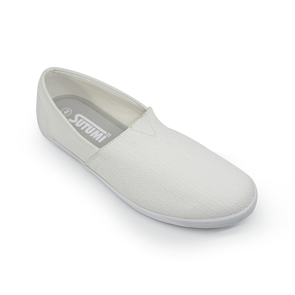 Giày slip on nam Sutumi SUM142 - TRẮNG