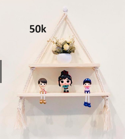 Kệ gỗ treo tường