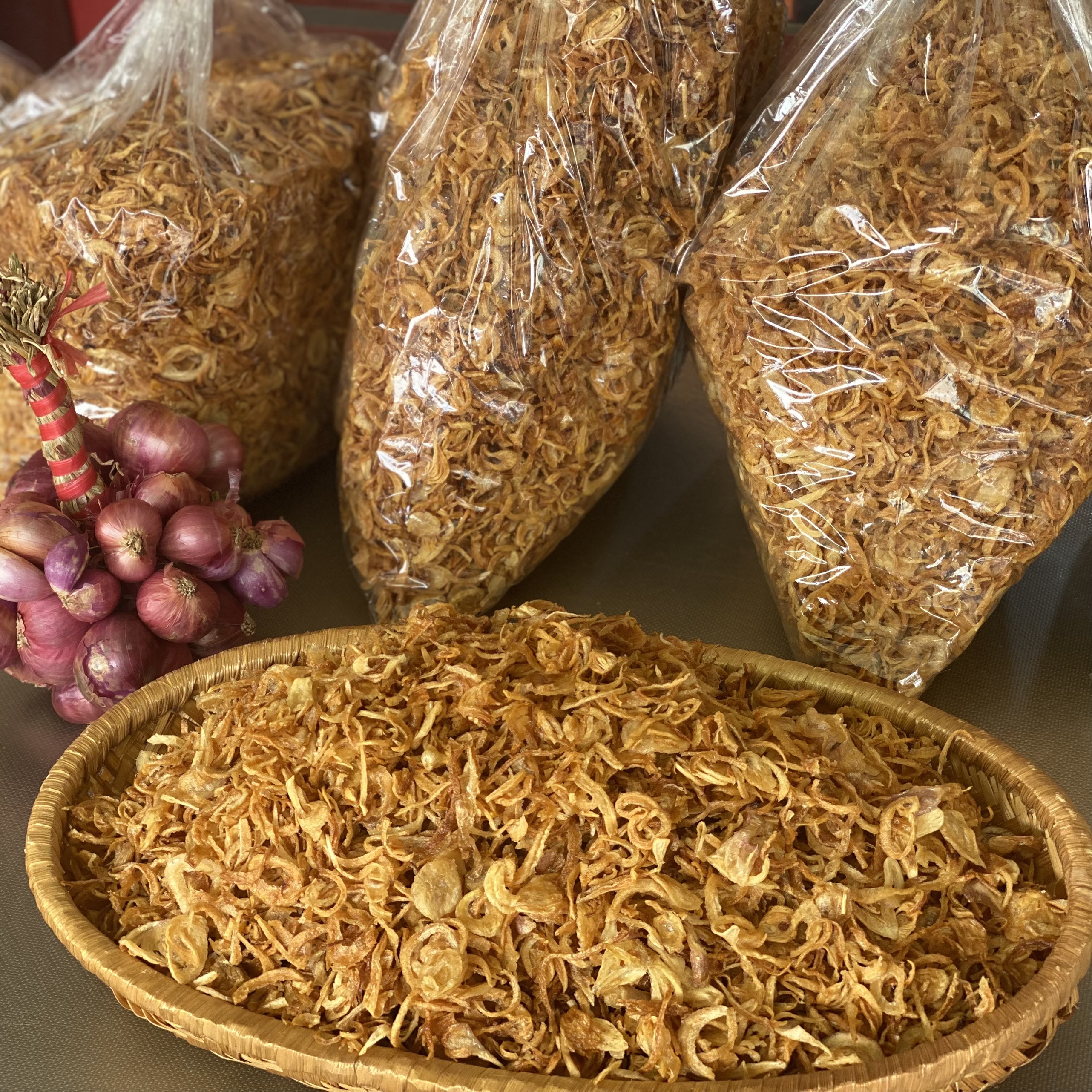 Jade onion (100g bag)🧅Scented, crunchy, new🧅Food filigree seal
