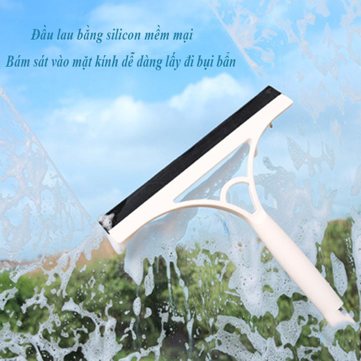 Dụng Cụ Lau Kính Cán Dài Tiện Dụng