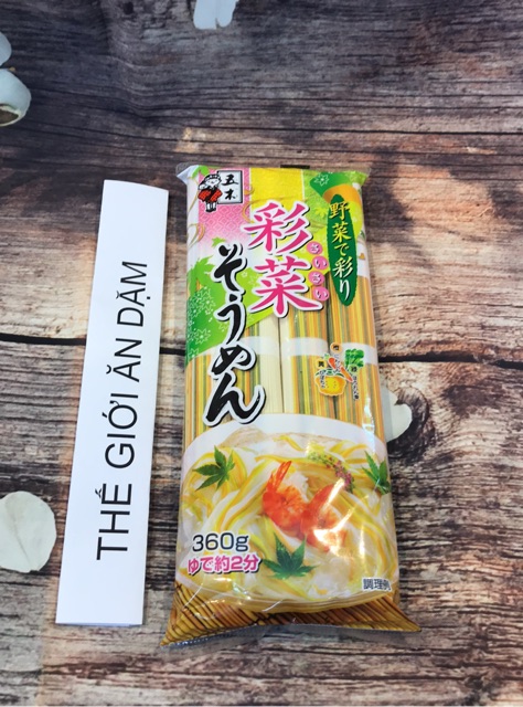 Mì Somen Rau Củ Itsukifoods 320G