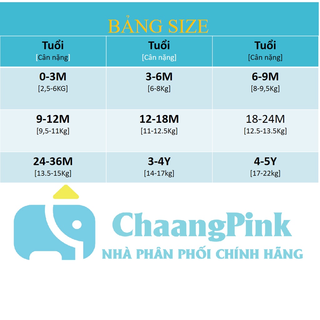 Chaang bộ cộc tay Bé Trai/Bé Gái (9m-5y)