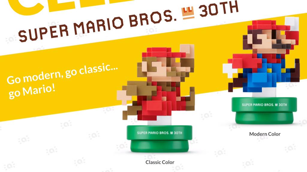 Mô hình amiibo mario 30th anniversary