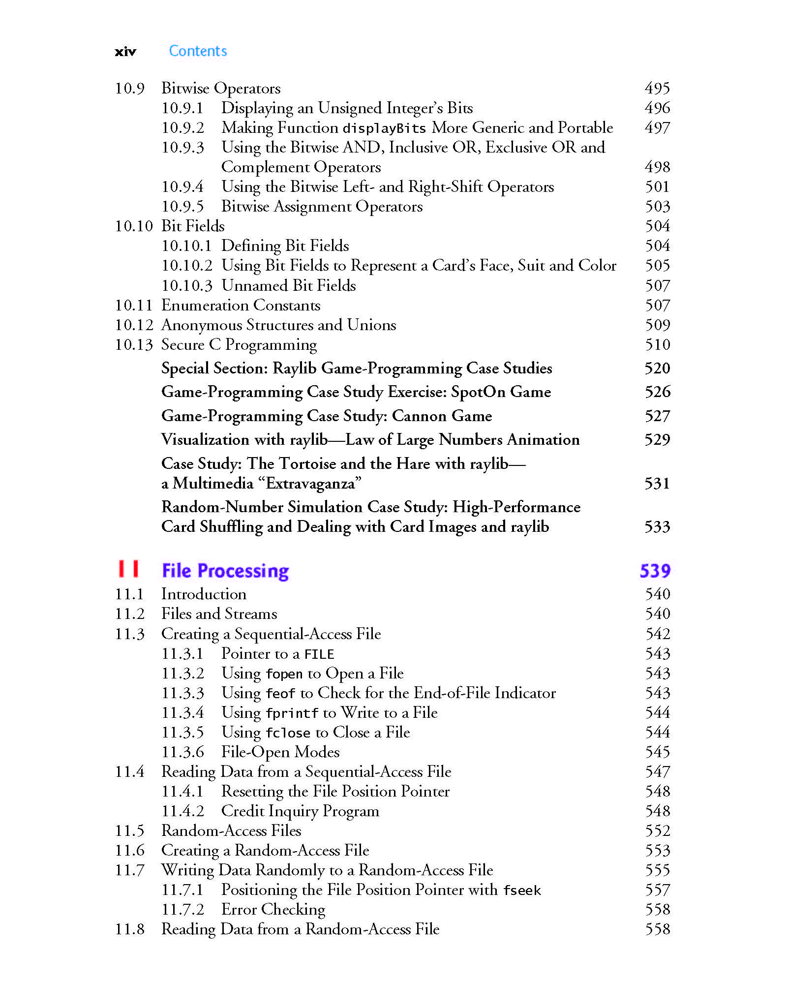 C How to Program 9th edition