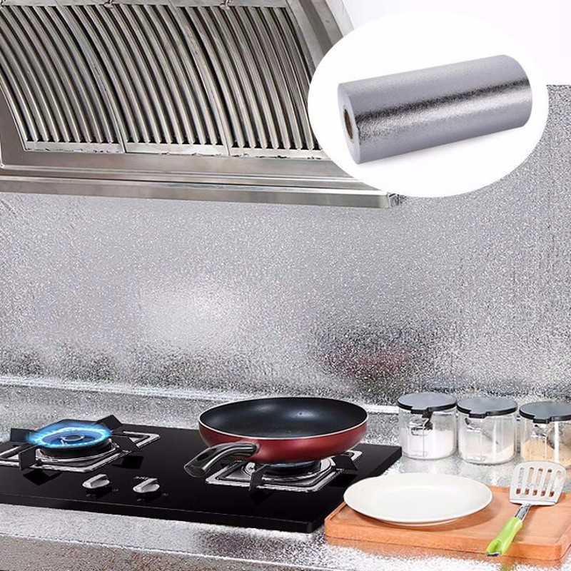 Cuộn giấy bạc dán tường bếp loại 3m