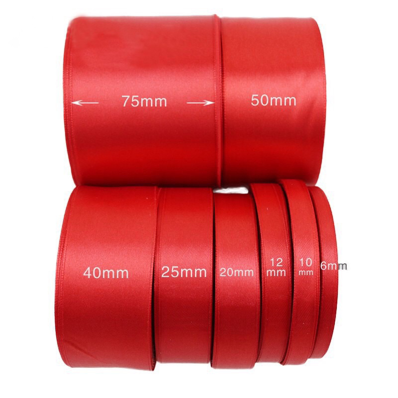 Ruy băng lụa trơn bản to 15cm, 20cm, 30cm