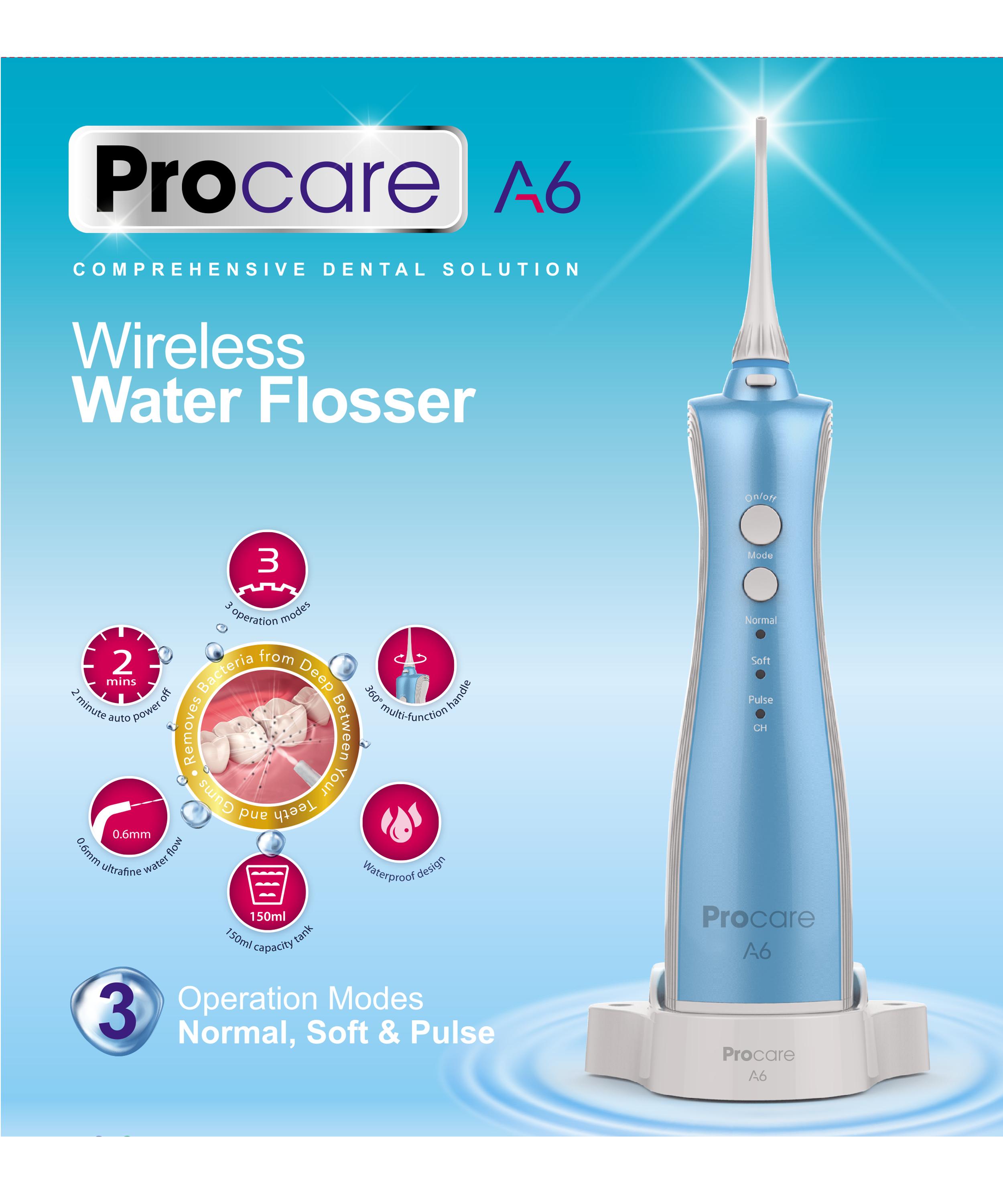 Máy tăm nước du lịch Procare cao cấp A6