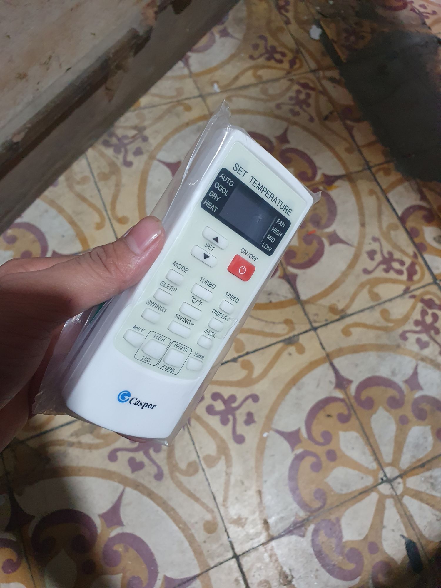 điều khiển điều hòa Casper