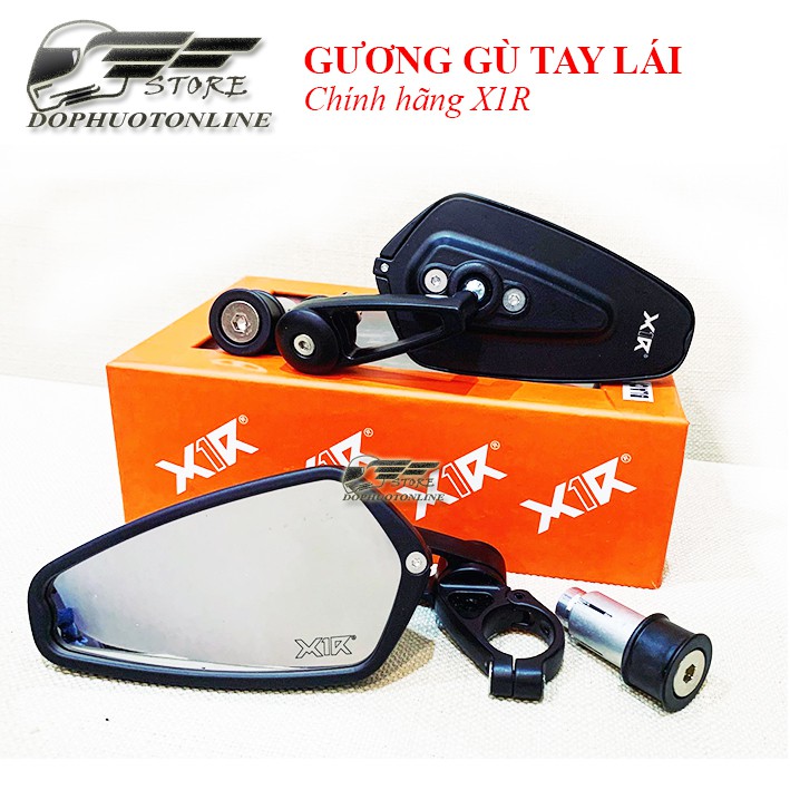 Gương gù thái kính trắng gương gù x1r lắp được chân gương sh