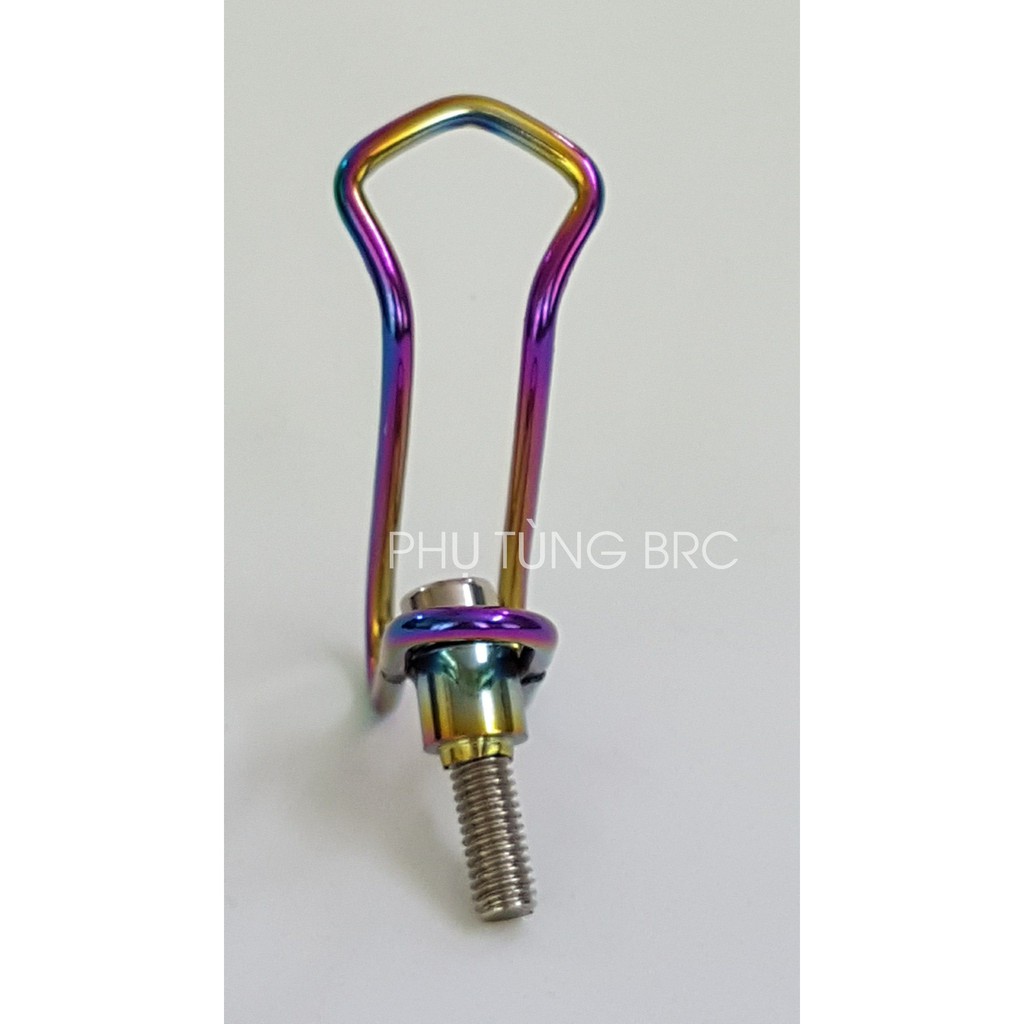 Móc cong titan 7 màu BIKER ( móc mỏ vịt, SL: 1 cái)