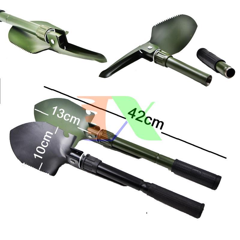 Multifunctional folding shovel