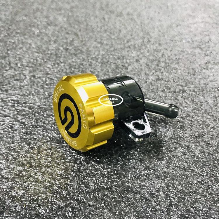 Bình dầu khói nắp CNC (màu Vàng)