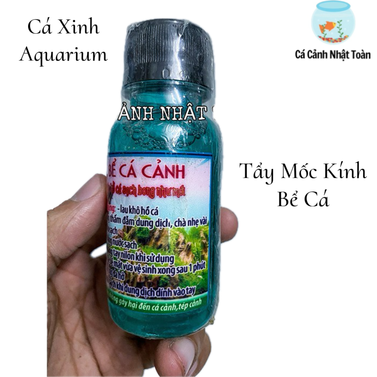 "Hoàn tiền đến 10%" TẨY Ố MÓC KÍNH Ở BỂ CÁ AQUARIUM CÁ XINH
