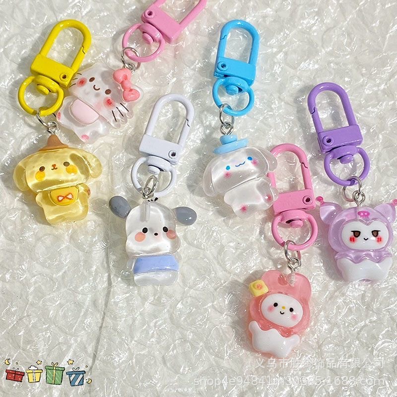 Móc khóa charm chó con cute lovelyhouse MKCHOCON08