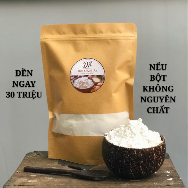 100G ; 250G Bột khoai tây Handmade nguyên chất siêu mịn siêu sạch