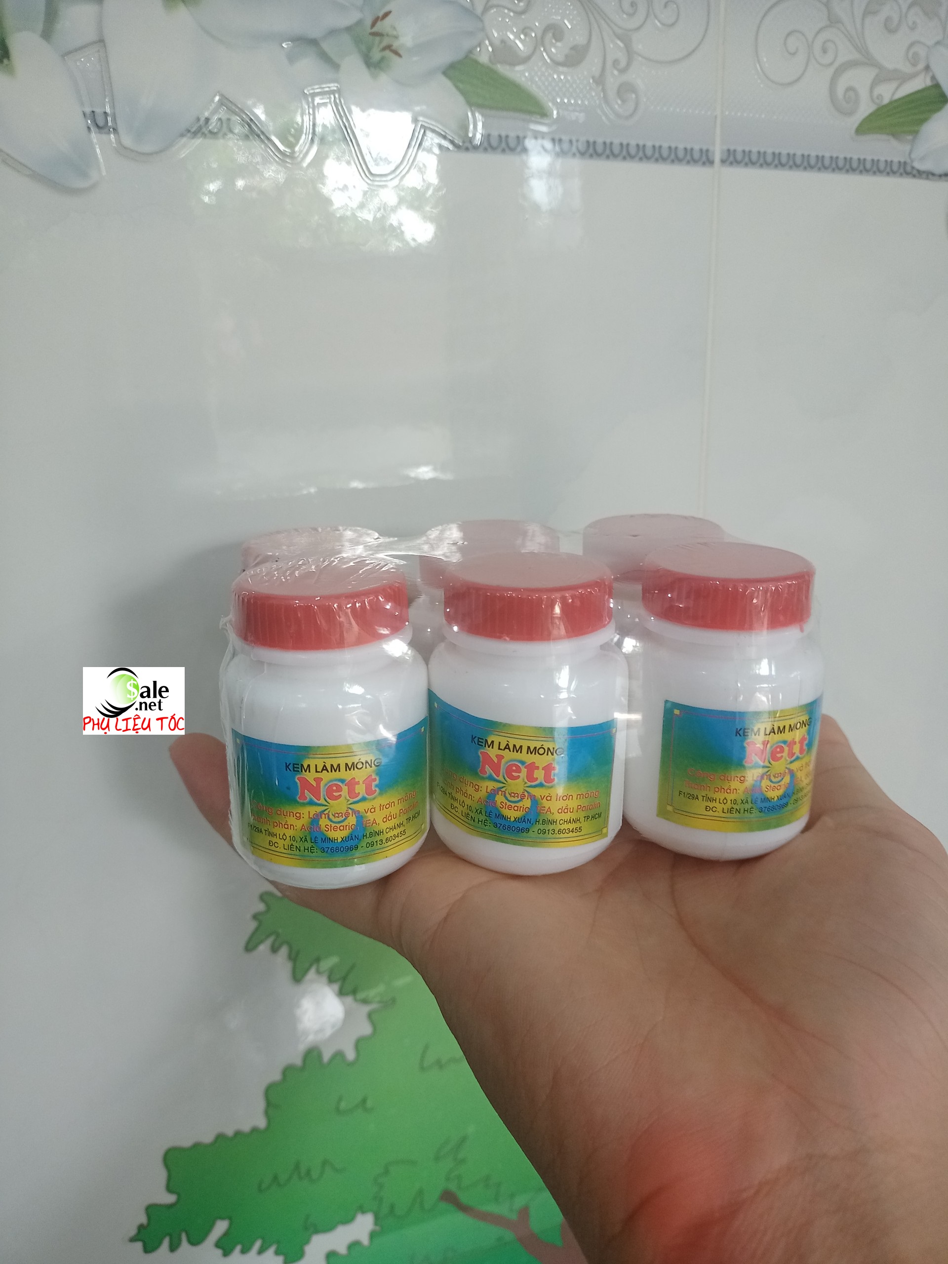 6 Hủ mềm da móng tay chân Nett - chuyên sỉ phụ liệu tóc