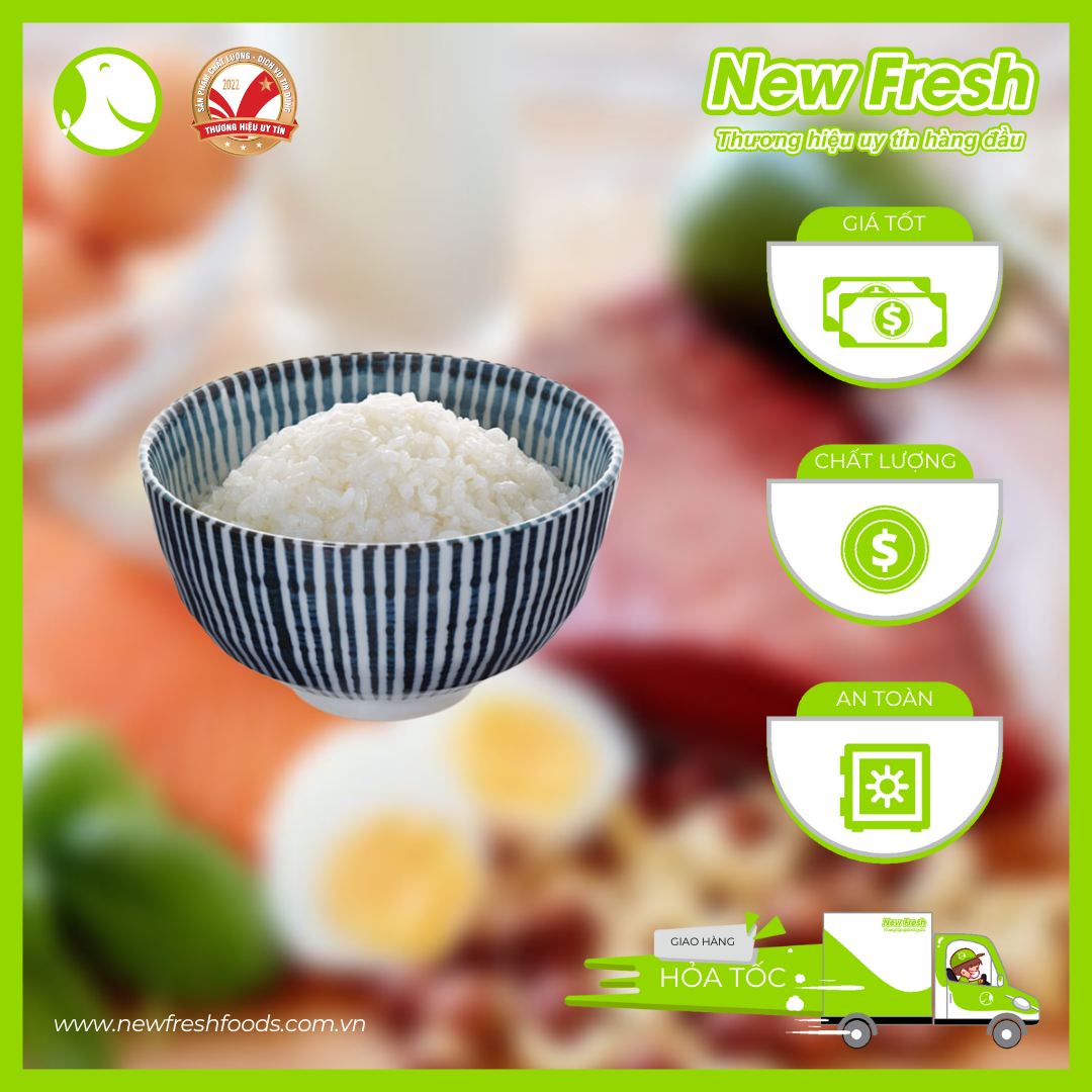Gạo Siêu Dẻo Thơm Nhật Bản 5Kg