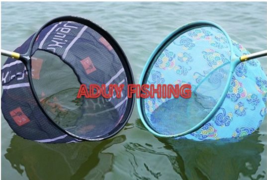 Mặt vợt câu cá 2 màu , mặt vợt câu đài , size 40,45cm Aduy fishing