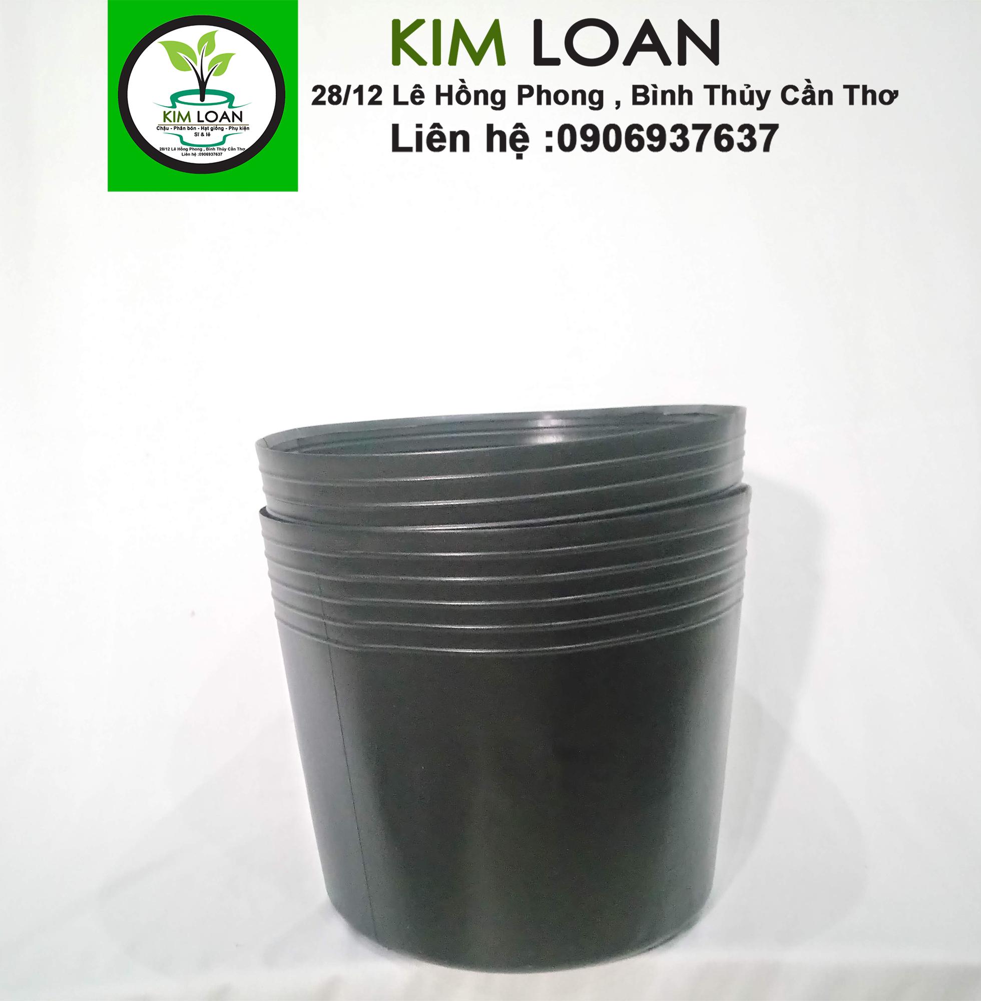 Combo 100 chậu nhựa mềm C8 18x16cm dày và bền [NHẬN BÁN SỈ, GIAO TOÀN QUỐC]
