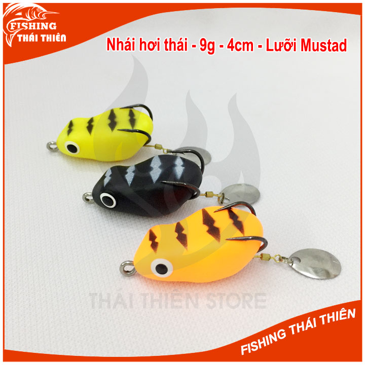 Mồi giả câu cá - Nhái hơi thái