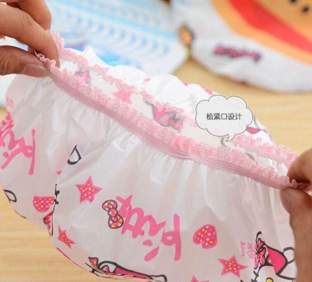Mũ chụp tóc khi tắm người lớn