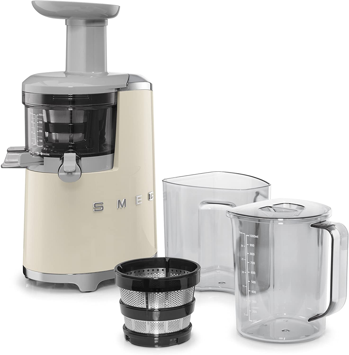 [Trả góp 0%]Máy Ép chậm SMEG màu kem SJF01CREU