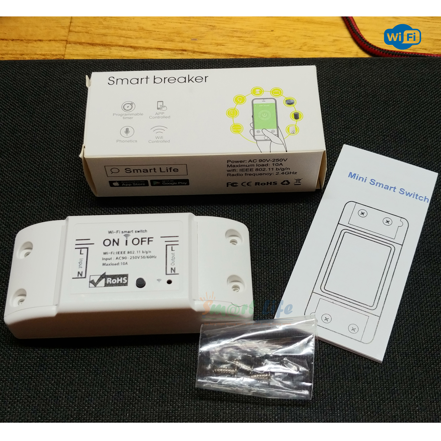 Công tắc Wifi thông minh Smart Breaker