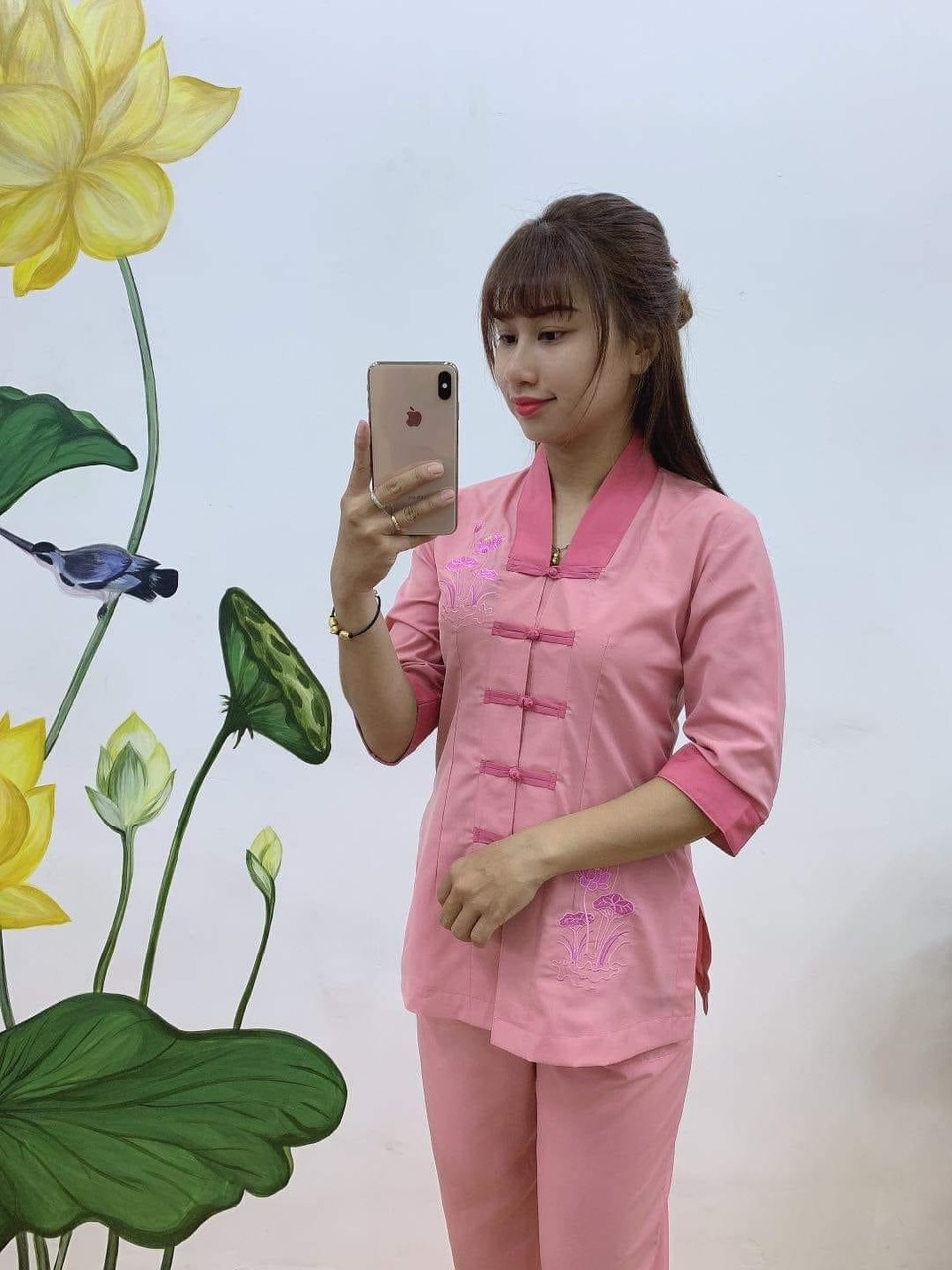 ĐỒ LAM ĐI LỄ CHÙA- LA HÁN PHỐI